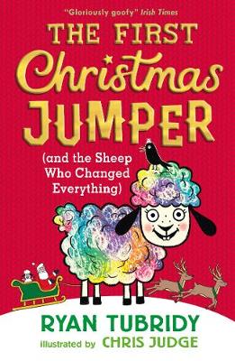 Book cover for The First Christmas Jumper (and the Sheep Who Changed Everything)