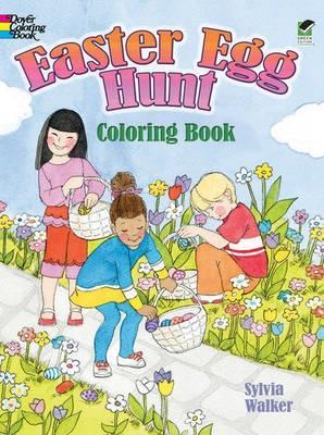 Cover of Easter Egg Hunt Coloring Book