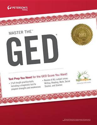 Book cover for Master the GED 2013