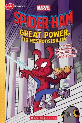 Book cover for Great Power, No Responsibility (Spider-Ham Original Graphic Novel)