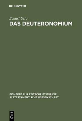 Cover of Das Deuteronomium