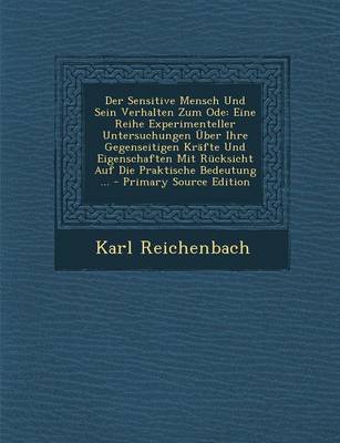 Book cover for Der Sensitive Mensch Und Sein Verhalten Zum Ode