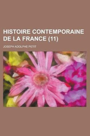 Cover of Histoire Contemporaine de La France (11)