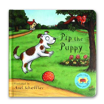 Book cover for Pip the Puppy Jigsaw Book