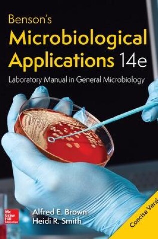 Cover of Bound Version for Benson's Microbiological Applications Laboratory Manual: Concise Version