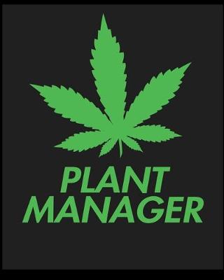 Book cover for Plant Manager Notebook