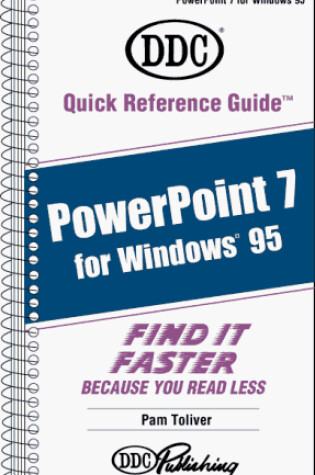 Cover of Powerpoint 7 for Windows