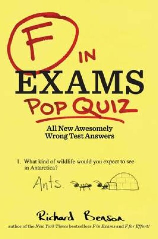 Cover of F in Exams: Pop Quiz