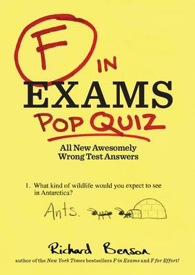 Book cover for F in Exams: Pop Quiz
