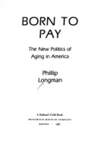 Cover of Born to Pay