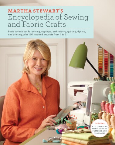 Book cover for Martha Stewart's Encyclopedia of Sewing and Fabric Crafts