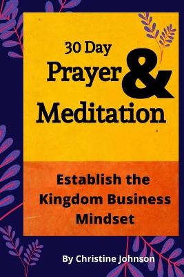 Book cover for 30 Day Prayer & Meditation