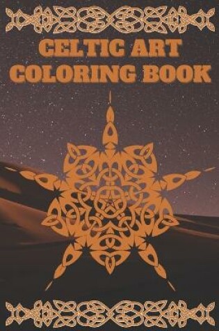 Cover of celtic art coloring book