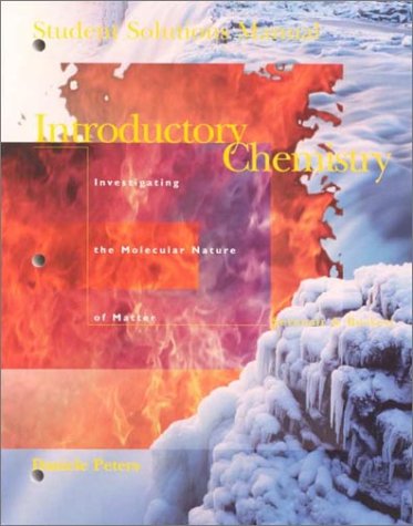 Book cover for Introductory Chemistry