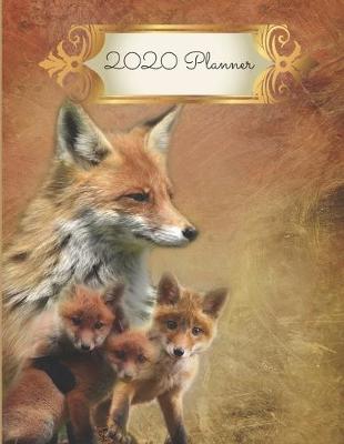 Book cover for Fox and Cubs 2020 Diary Planner