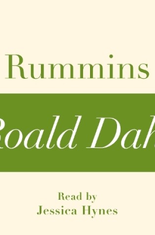Cover of Rummins (A Roald Dahl Short Story)