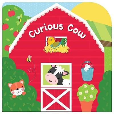 Book cover for Curious Cow Layered Board Book