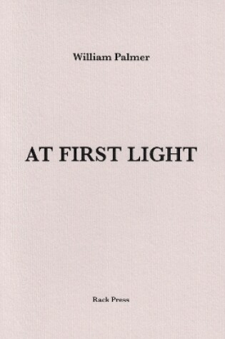 Cover of At First Light