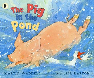 Book cover for The Pig in the Pond