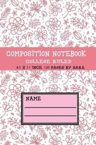 Cover of Composition Notebook College Ruled