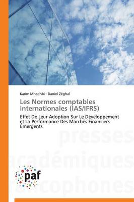 Book cover for Les Normes Comptables Internationales (Ias/Ifrs)