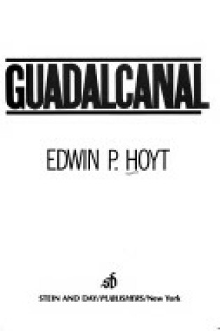 Cover of Guadalcanal