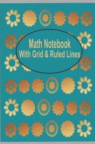 Cover of Math Book with grid and ruled lines