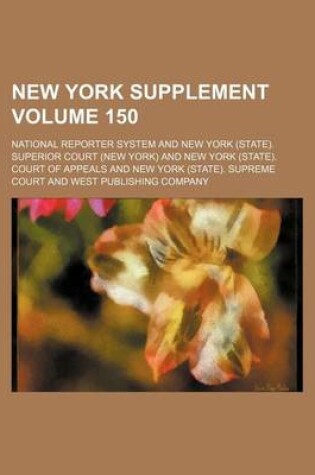 Cover of New York Supplement Volume 150