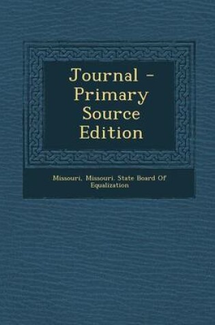 Cover of Journal