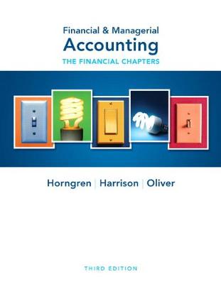 Book cover for Financial & Managerial Accounting , Ch 1-15 (Financial Chapters) (Subscription)