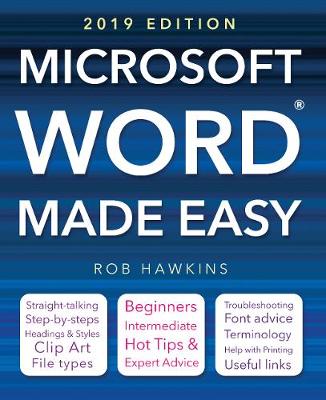 Book cover for Microsoft Word Made Easy (2019 edition)