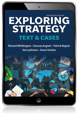 Book cover for Revel for Exploring Strategy