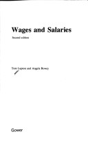 Book cover for Wages and Salaries