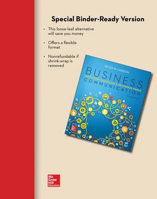Book cover for Loose Leaf Business Communication with Connect Access Card