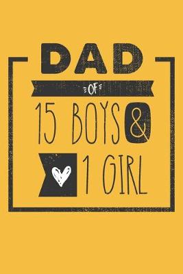 Book cover for DAD of 15 BOYS & 1 GIRL