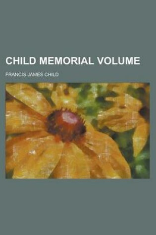 Cover of Child Memorial Volume