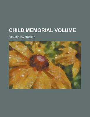 Book cover for Child Memorial Volume