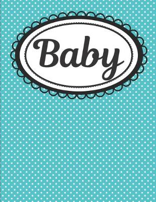Book cover for Blue Polka Dot Pregnancy Journal & Birth Planner