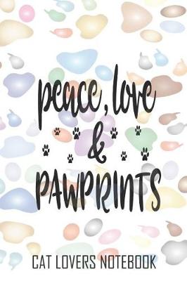 Book cover for "Peace, Love & Pawprints"