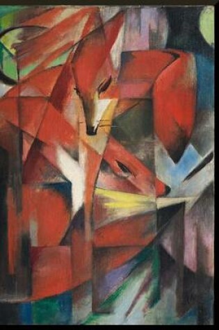 Cover of The Foxes, Franz Marc. Ruled Journal