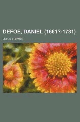 Cover of Defoe, Daniel (1661?-1731)
