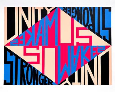 Book cover for Faith Ringgold: Unity Makes Us Stronger