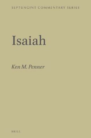 Cover of Isaiah