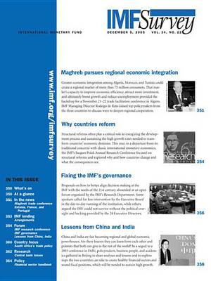 Book cover for IMF Survey No.22, 2005