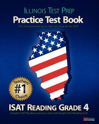 Book cover for Illinois Test Prep Practice Test Book Isat Reading Grade 4