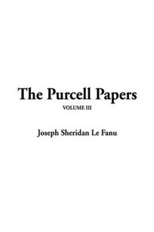 Cover of The Purcell Papers, V3