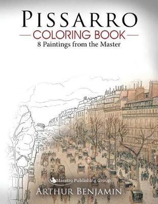 Book cover for Pissarro Coloring Book