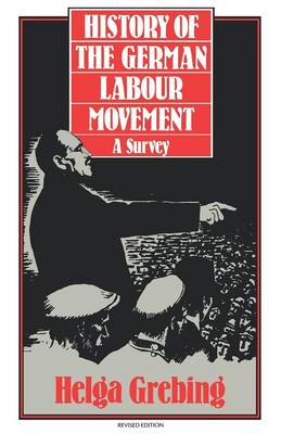 Book cover for History of the German Labour Movement