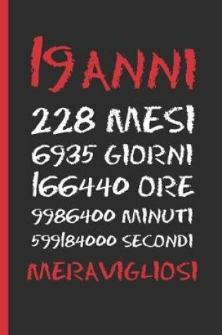 Cover of 19 Anni Meravigliosi