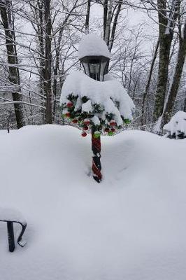 Cover of Journal Winter Weather Christmas Holiday Decorations